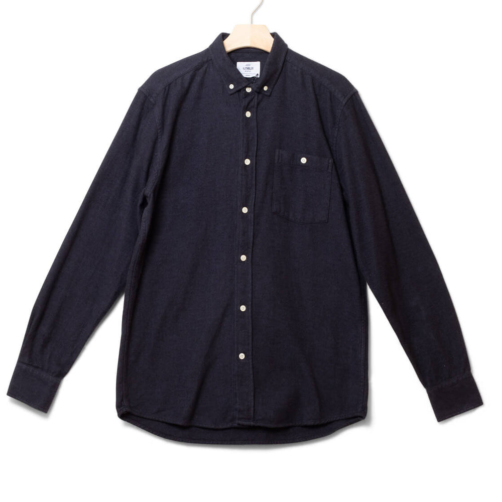 Klitmoller Shirt Benjamin Lumber blue deep