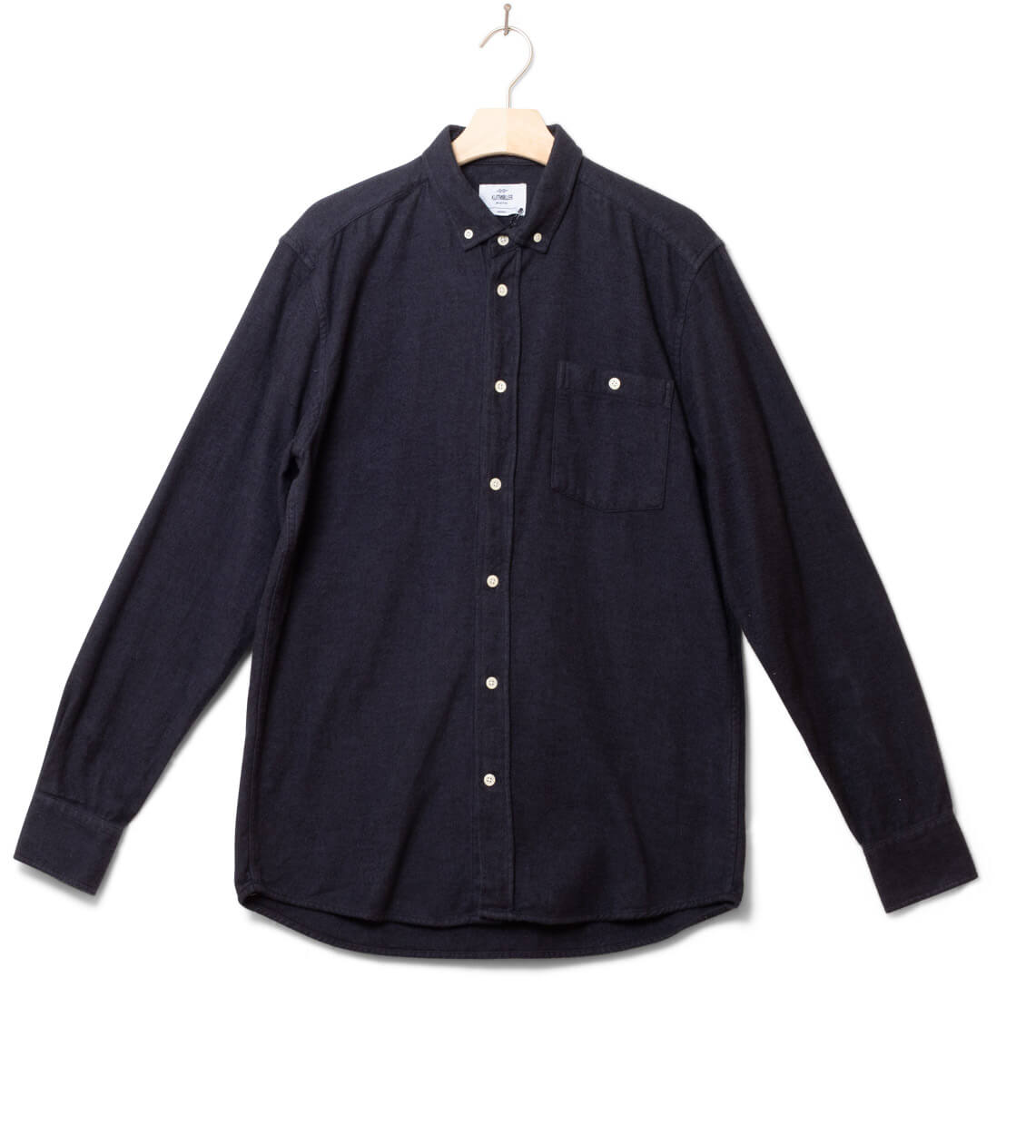 Klitmoller Shirt Benjamin Lumber blue deep