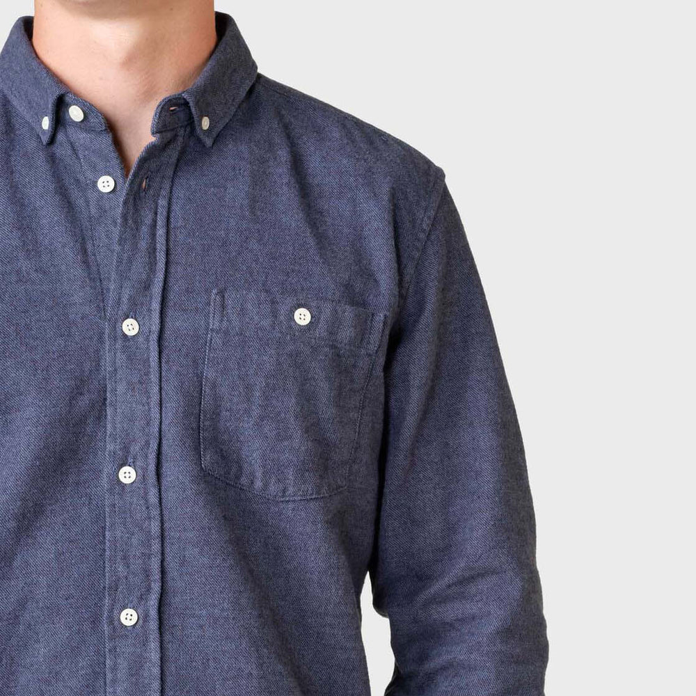 
                      
                        Klitmoller Shirt Benjamin Lumber blue navy overdye
                      
                    