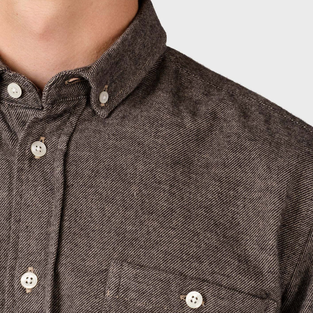 
                      
                        Klitmoller Shirt Benjamin Lumber brown sand overdye
                      
                    