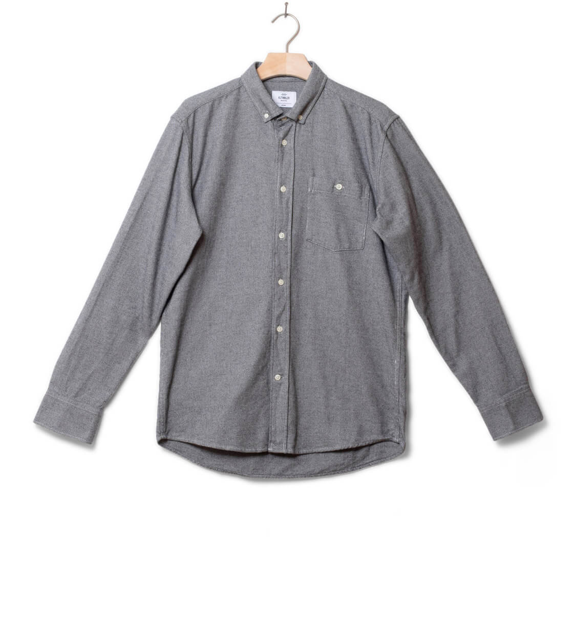 Klitmoller Shirt Benjamin Lumber grey light