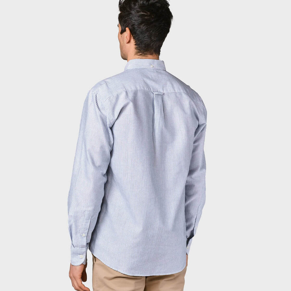 
                      
                        Klitmoller Shirt Benjamin Stripped white/navy
                      
                    