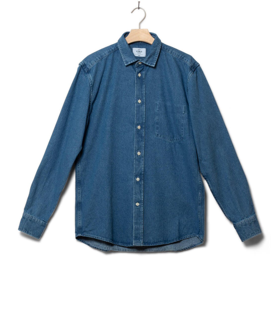 Klitmoller Shirt Jakob blue light stonewash