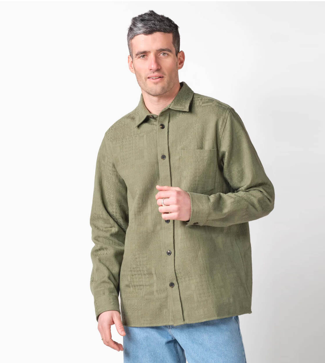 Klitmoller Shirt Jonas green herb