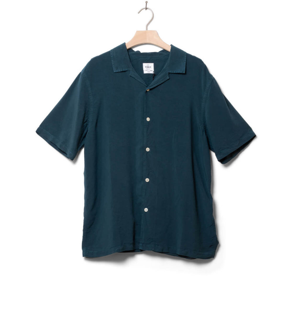 Klitmoller Shirt Mads blue petrol