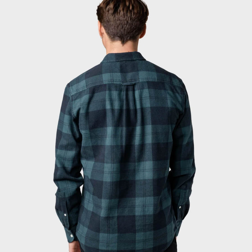 
                      
                        Klitmoller Shirt Nikolaj green moss/black
                      
                    