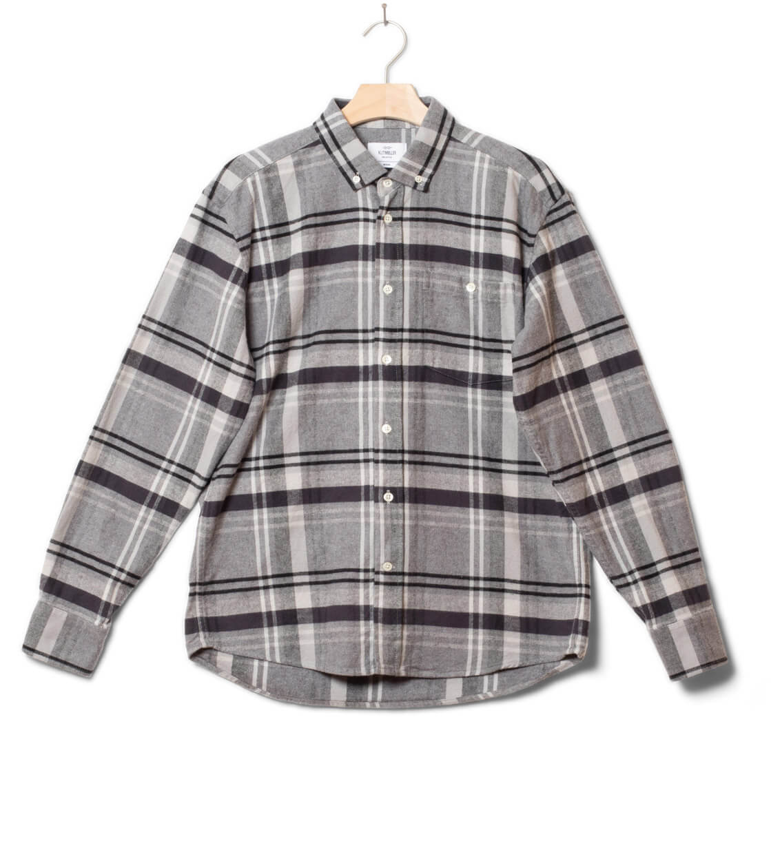 Klitmoller Shirt Pedro grey tones