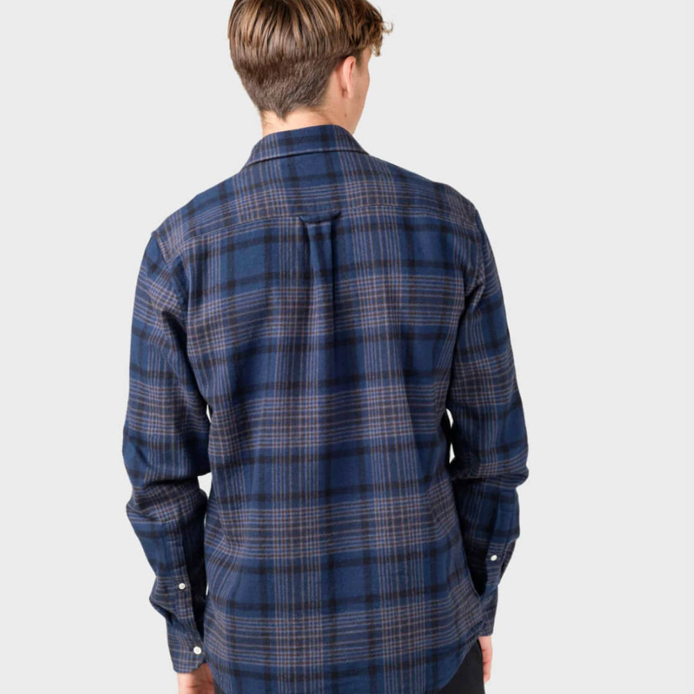 
                      
                        Klitmoller Shirt Rocco blue navy check
                      
                    