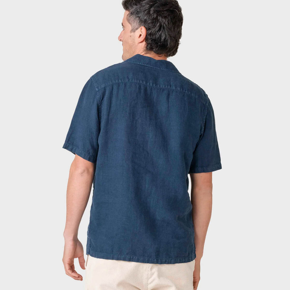 
                      
                        Klitmoller Shirt SS Birger Linen blue navy
                      
                    