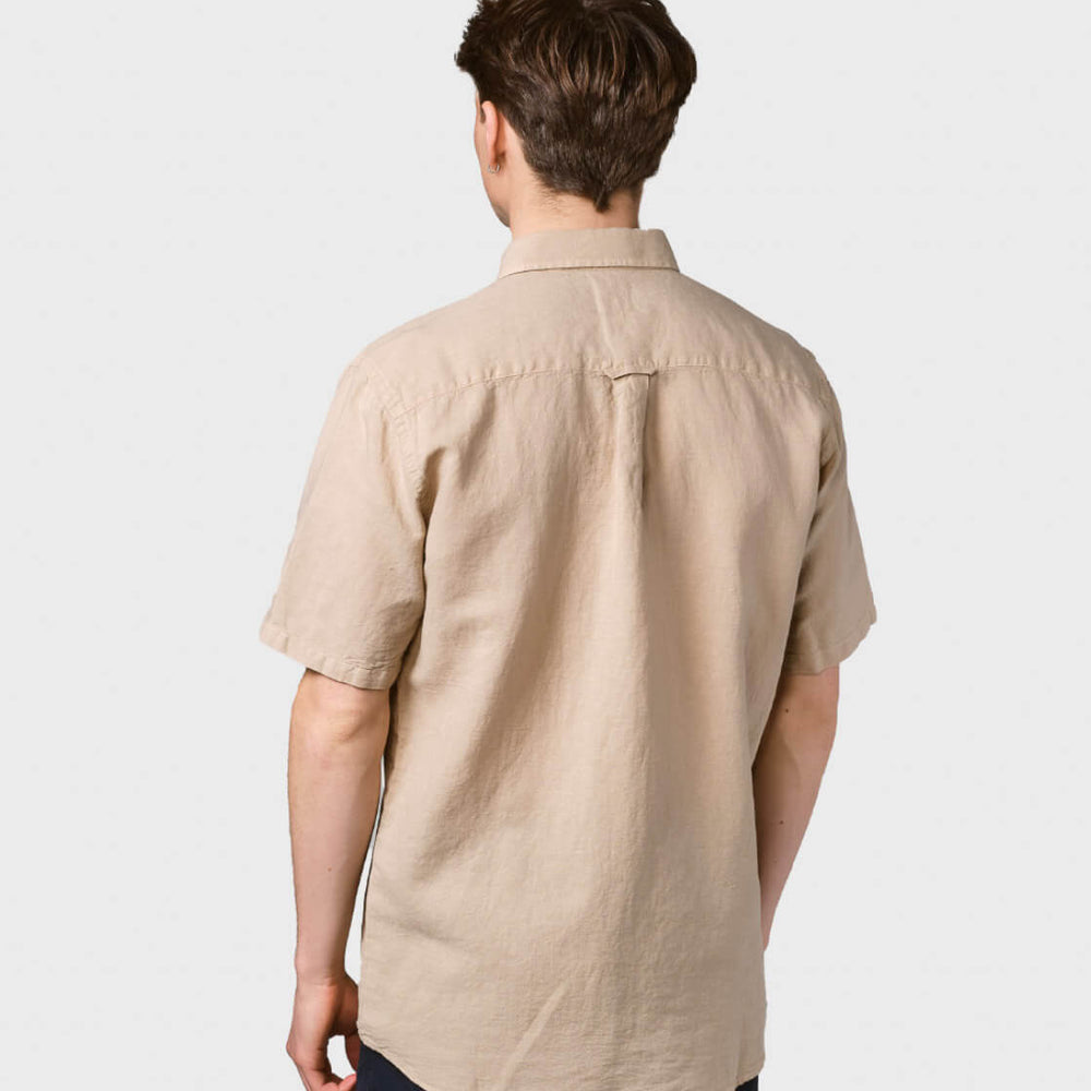 
                      
                        Klitmoller Shirt SS Mikkel Linen beige sand
                      
                    