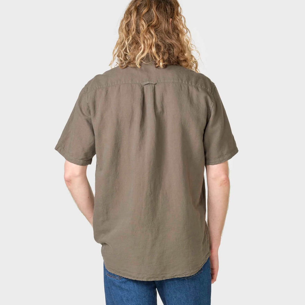
                      
                        Klitmoller Shirt SS Mikkel Linen brown taupe
                      
                    