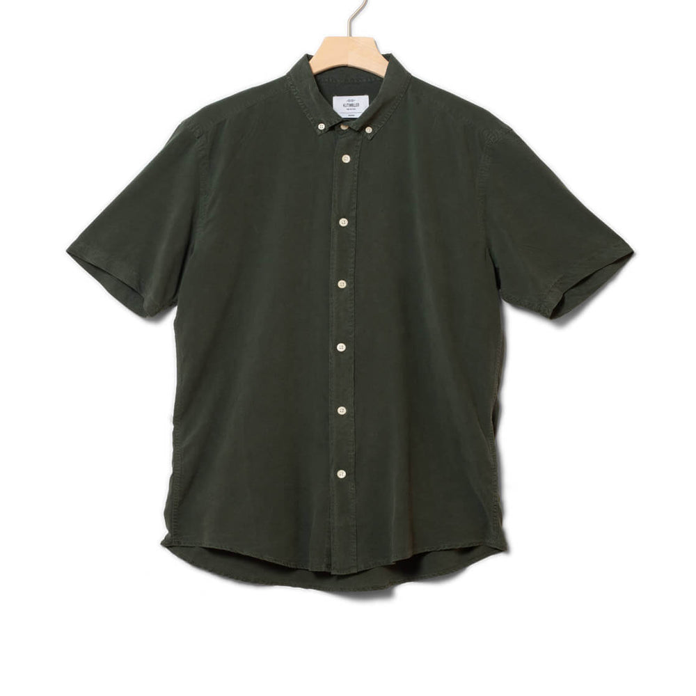 Klitmoller Shirt SS Mikkel Lyocell green olive