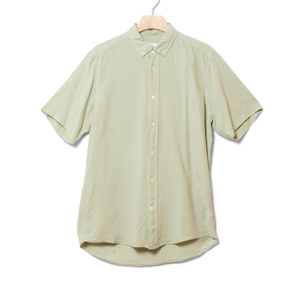 Klitmoller Shirt SS Mikkel Lyocell green sage