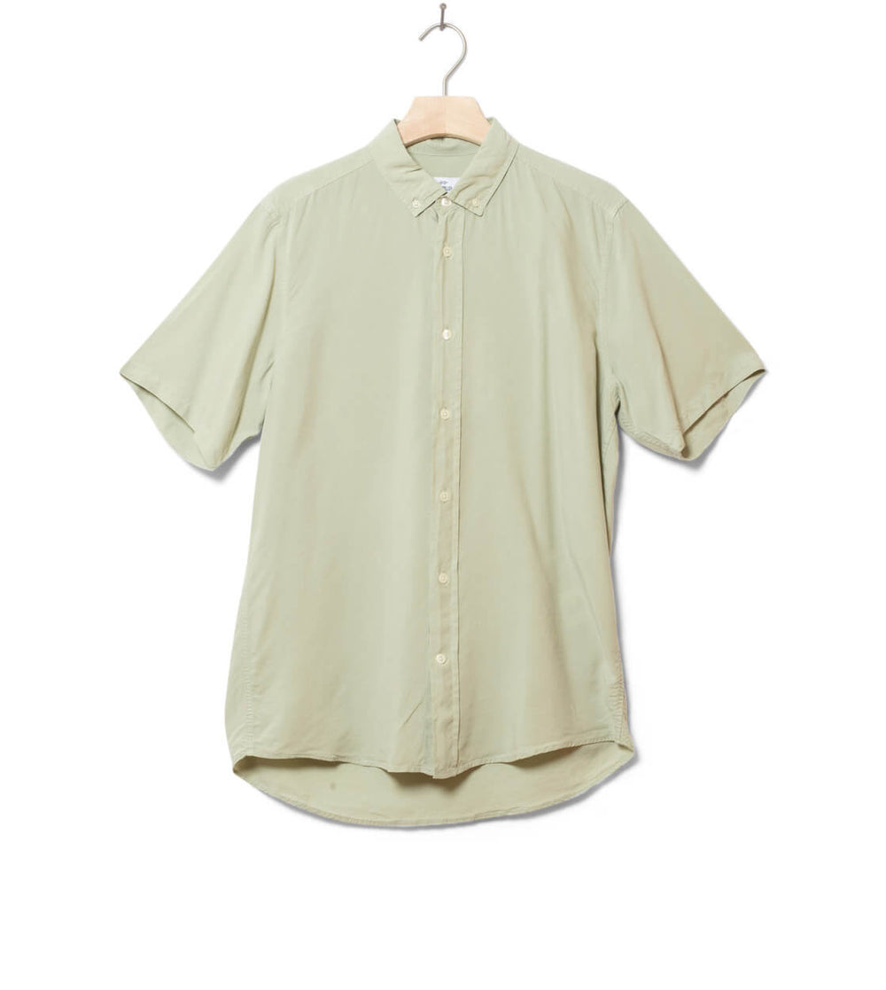 Klitmoller Shirt SS Mikkel Lyocell green sage