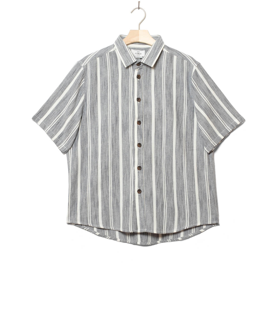 Klitmoller Shirt SS Per blue navy/white
