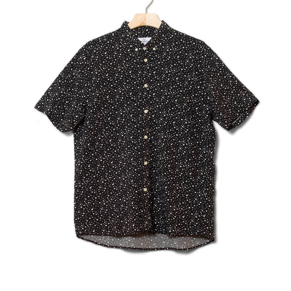 Klitmoller Shirt SS Will black/white dots