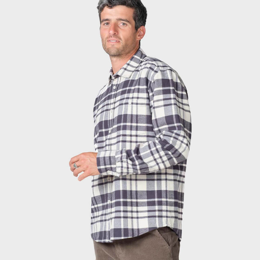 Klitmoller Shirt Scott beige cream/navy