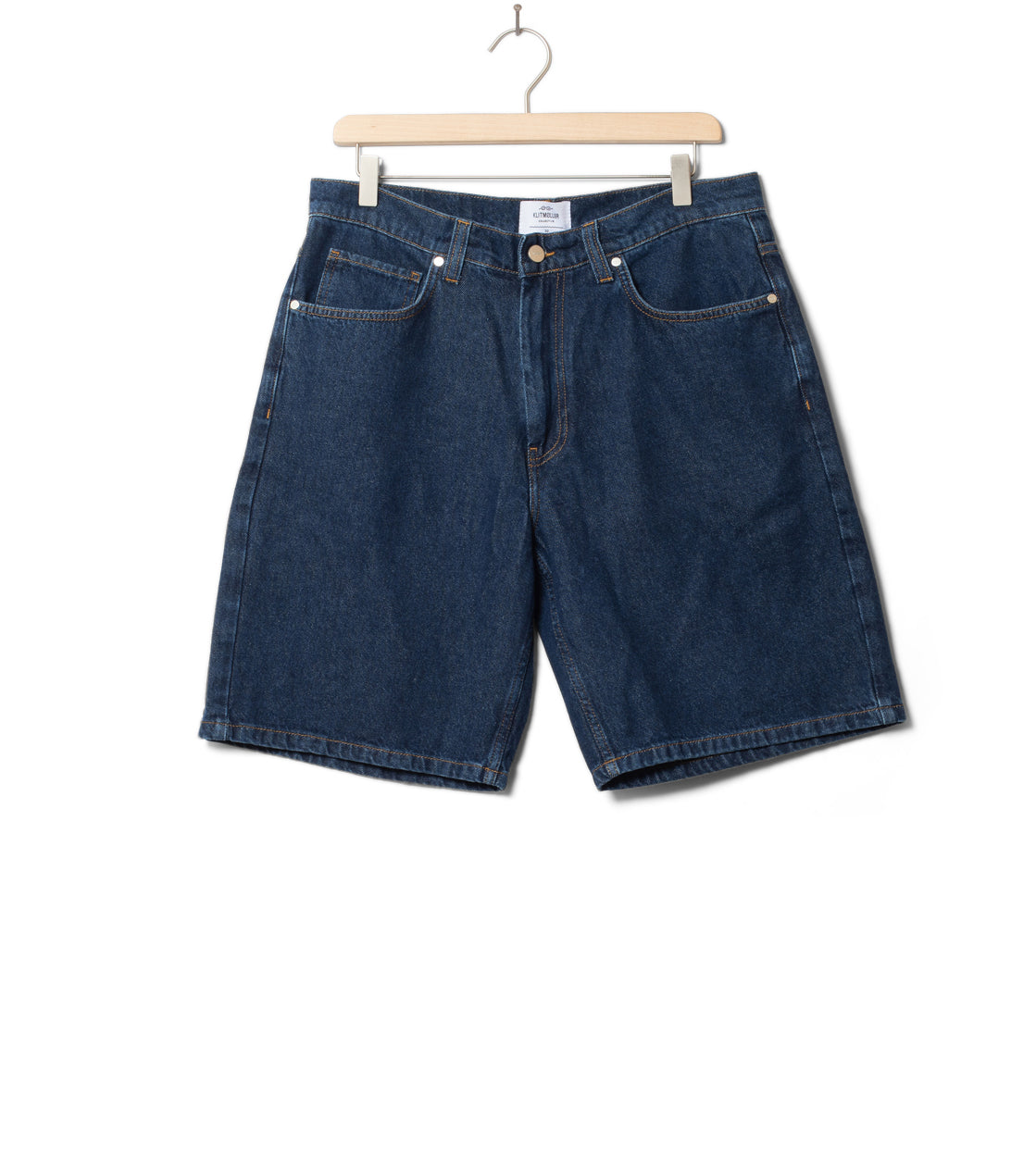 Klitmoller Shorts Bastian blue dark stonewash