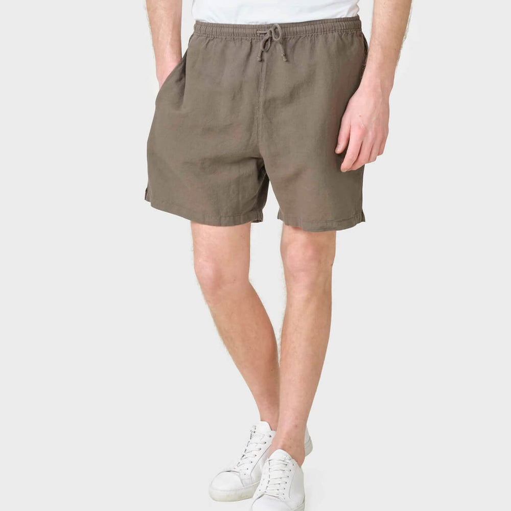 Klitmoller Shorts Bertram Linen brown taupe
