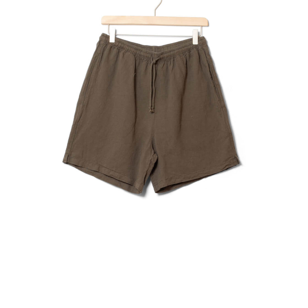 Klitmoller Shorts Bertram Linen brown taupe