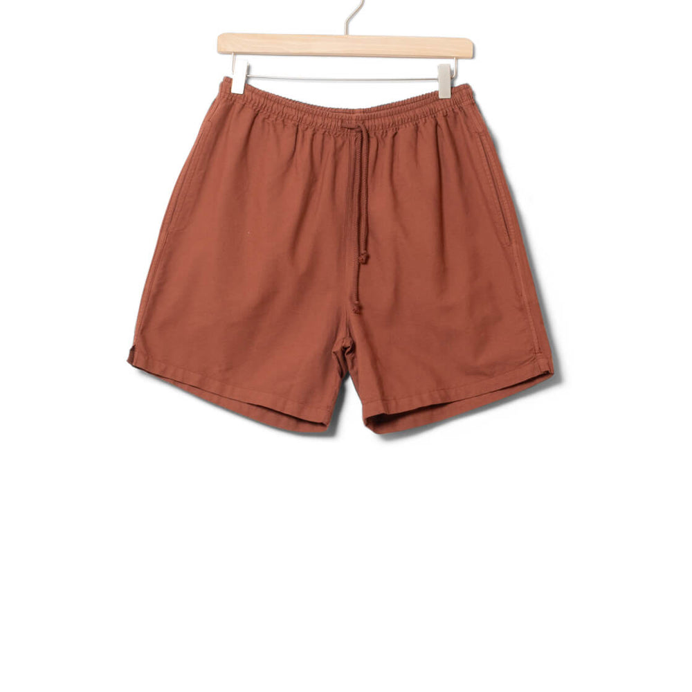 Klitmoller Shorts Bertram red burnt sienna