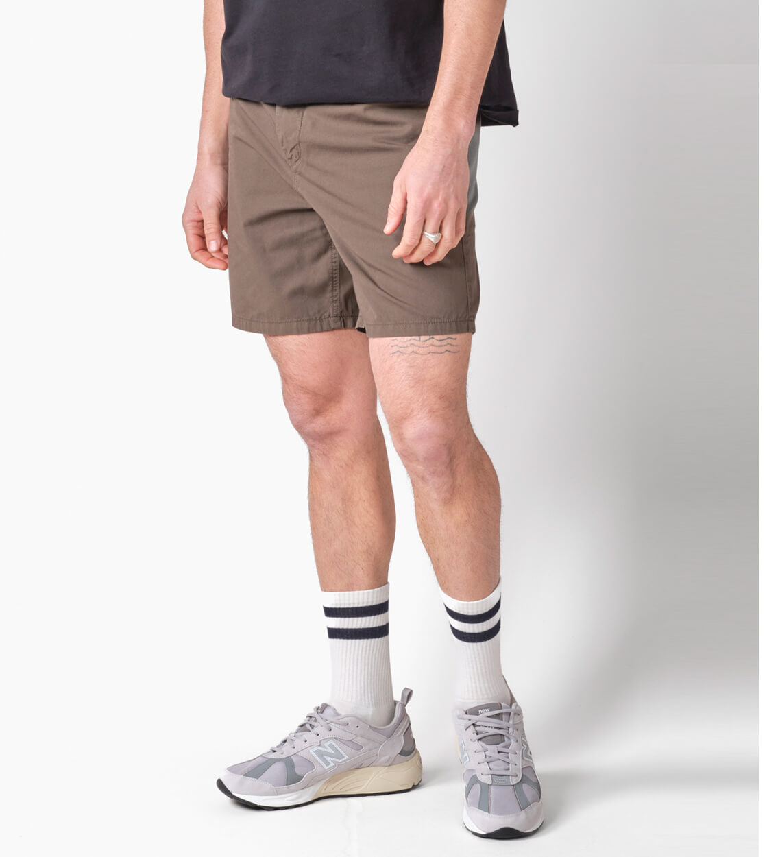 Klitmoller Shorts Jarvis brown taupe