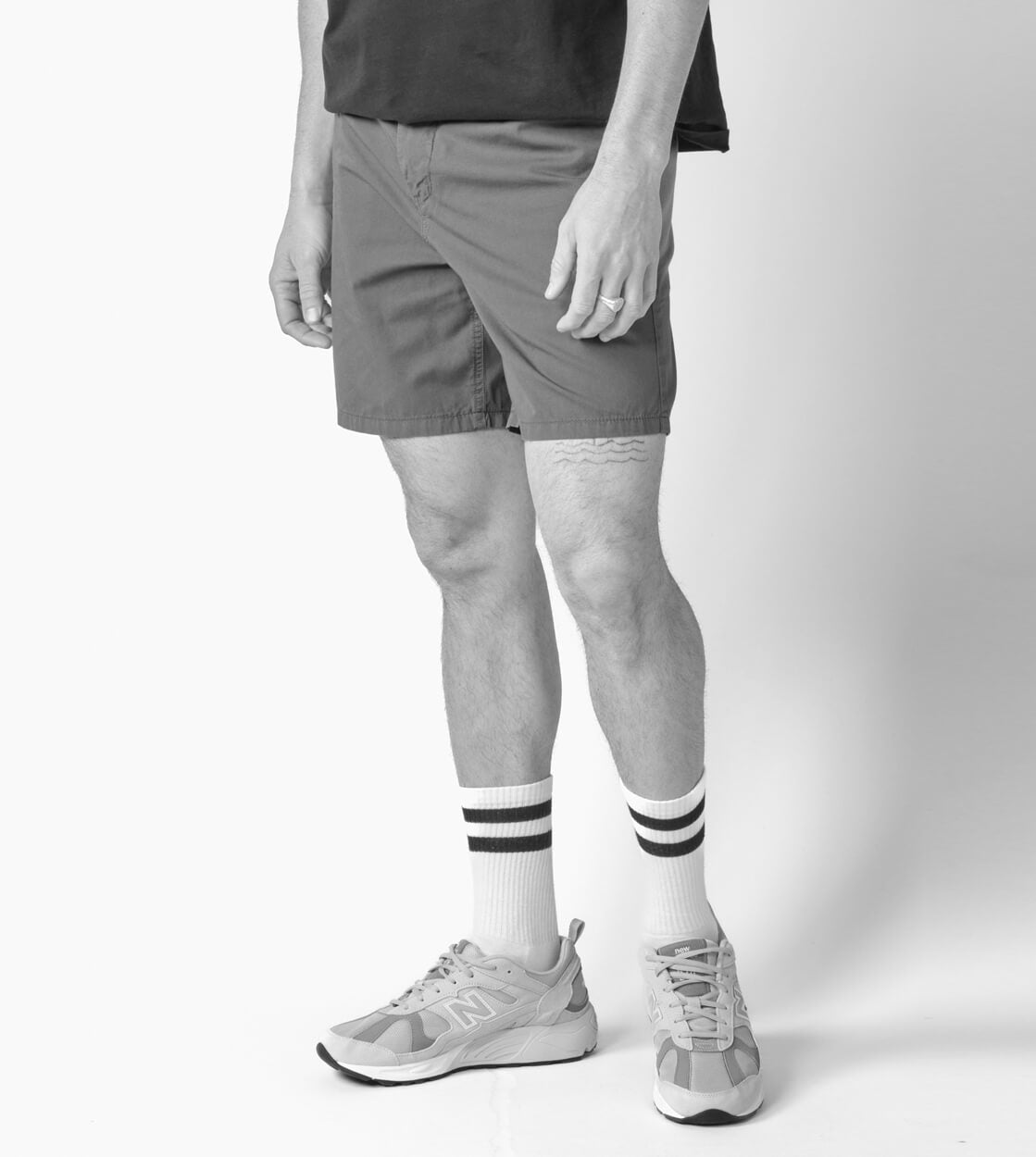 Klitmoller Shorts Jarvis grey cashew