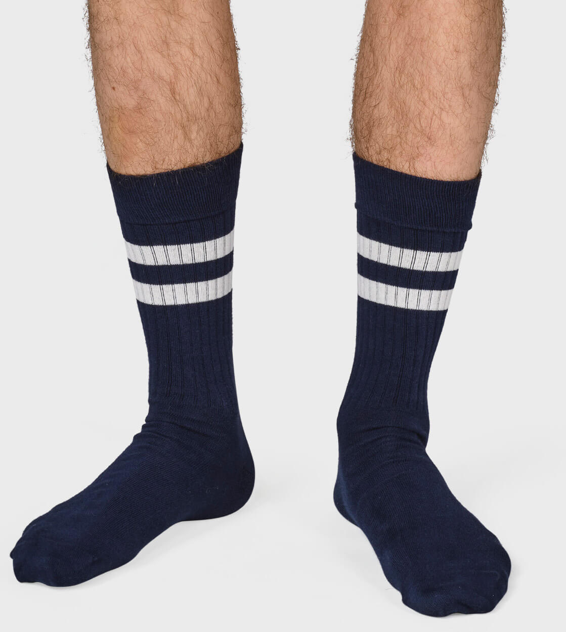 Klitmoller Socks Retro blue navy/cream