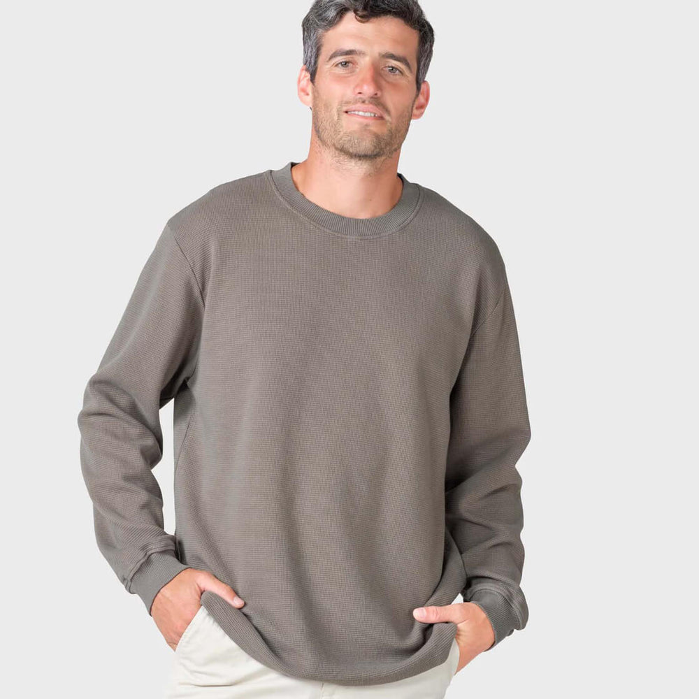 Klitmoller Sweater Hudson brown taupe