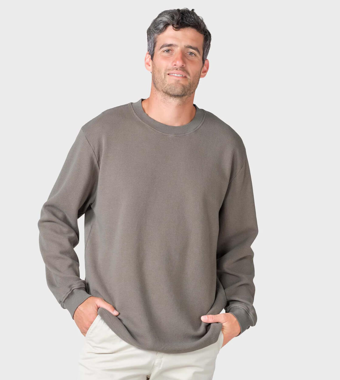 Klitmoller Sweater Hudson brown taupe