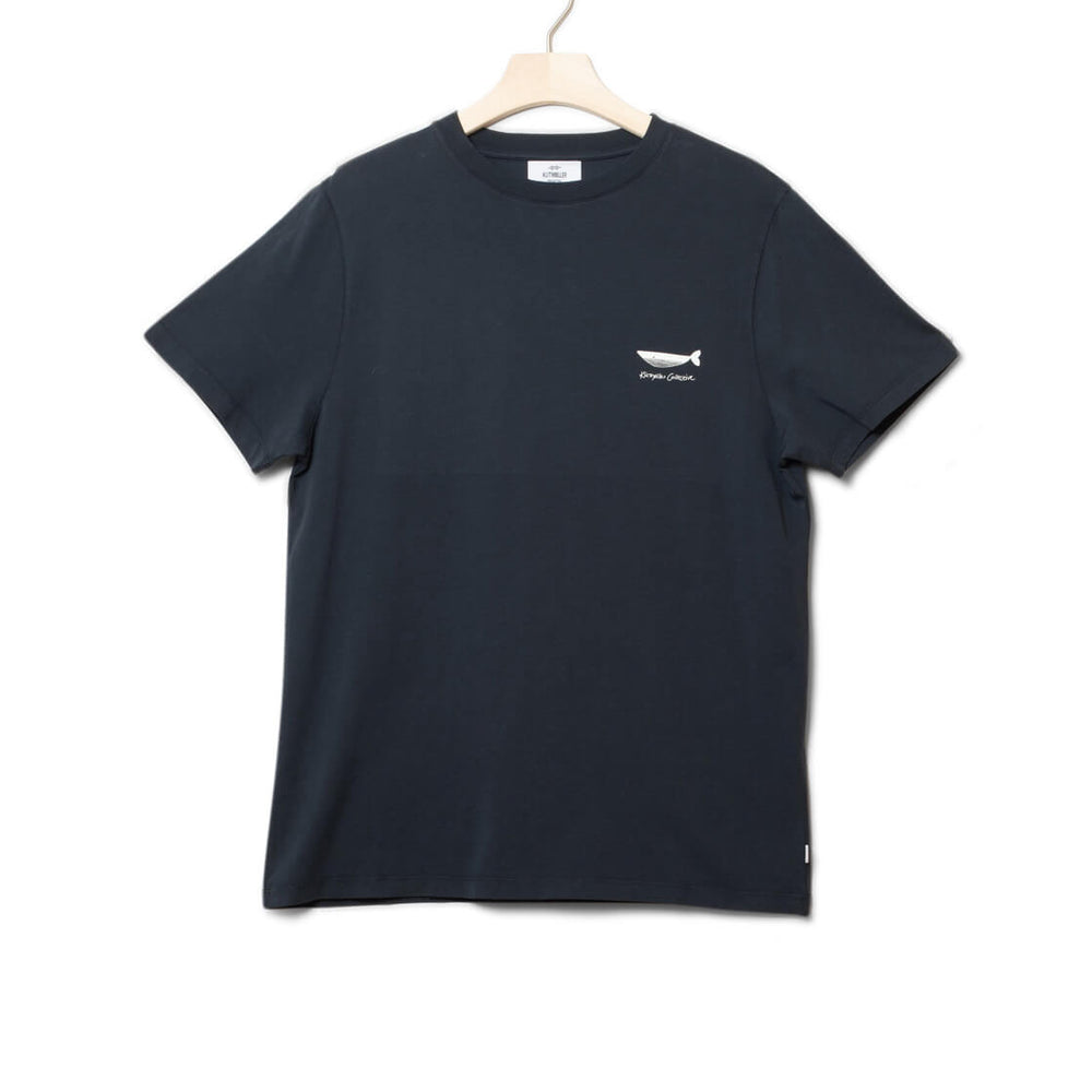 Klitmoller T-Shirt Anker blue navy