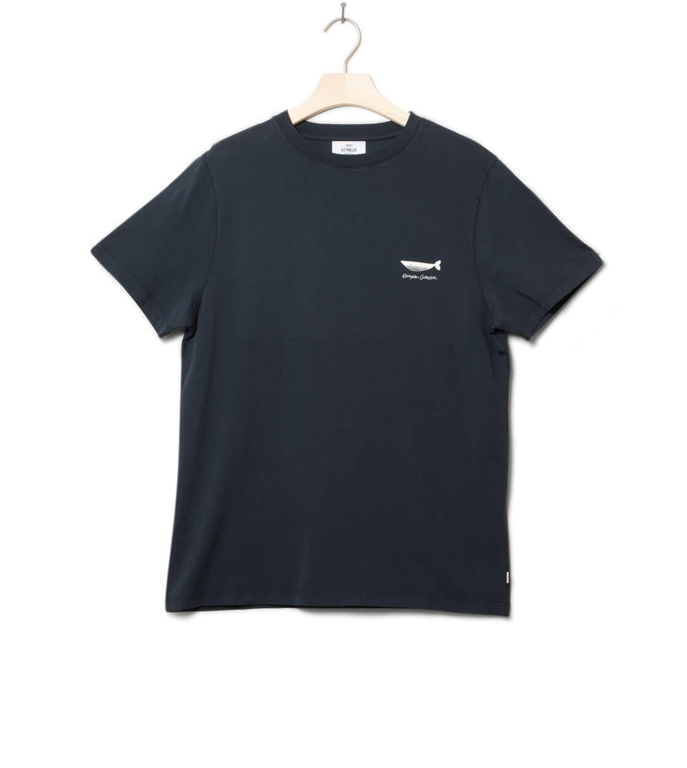 Klitmoller T-Shirt Anker blue navy