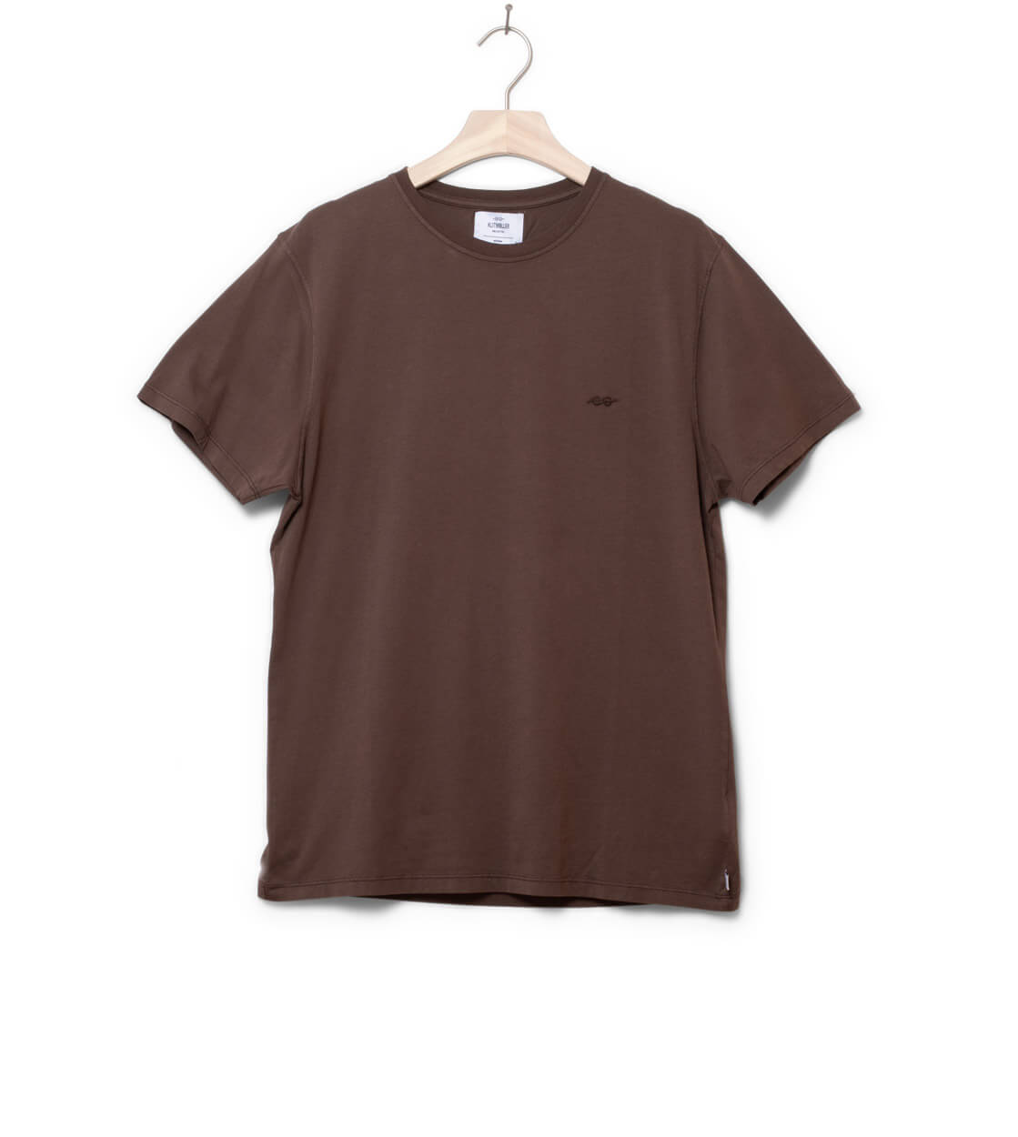 Klitmoller T-Shirt Felix brown coffee