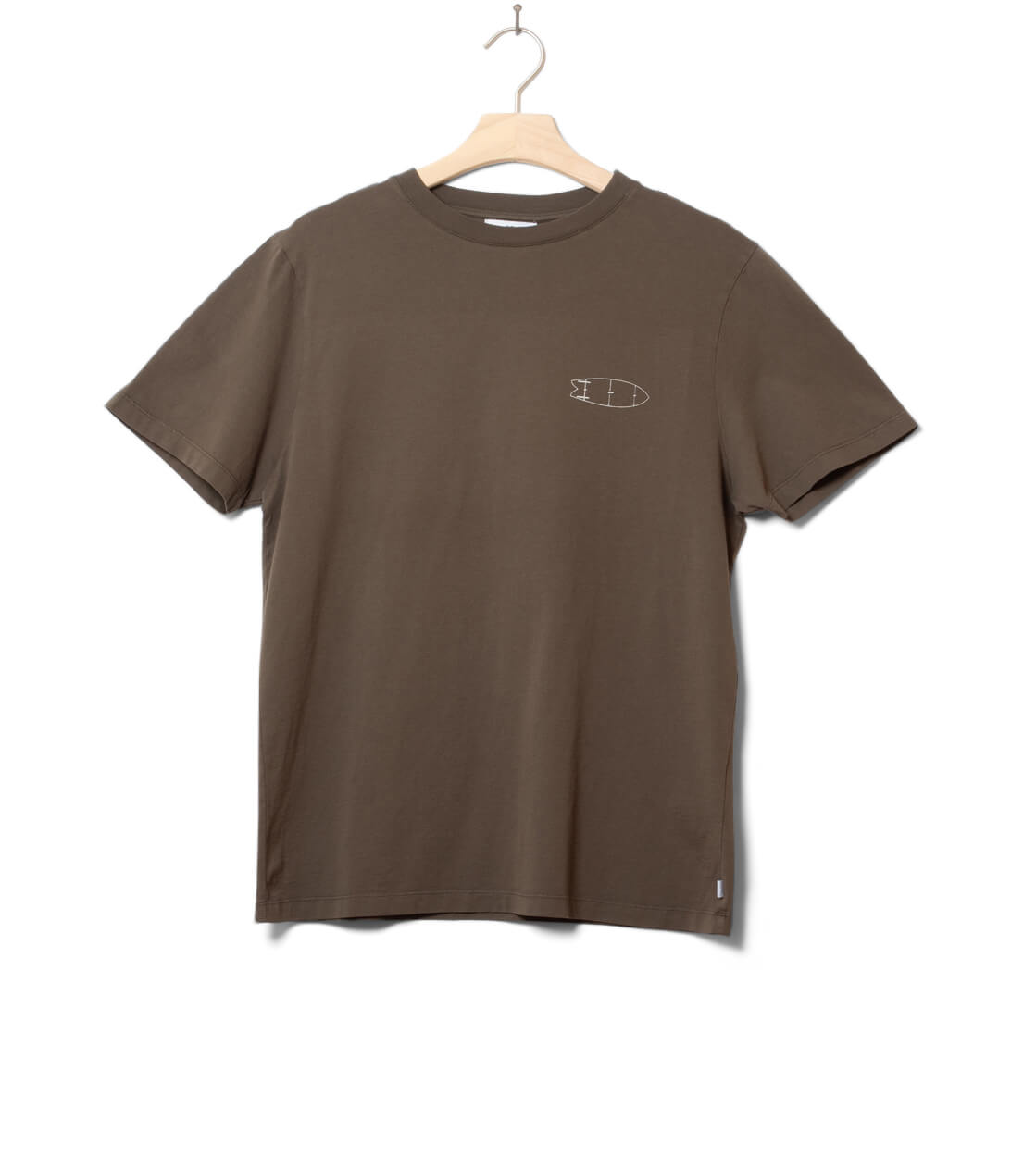 Klitmoller T-Shirt Foster brown taupe