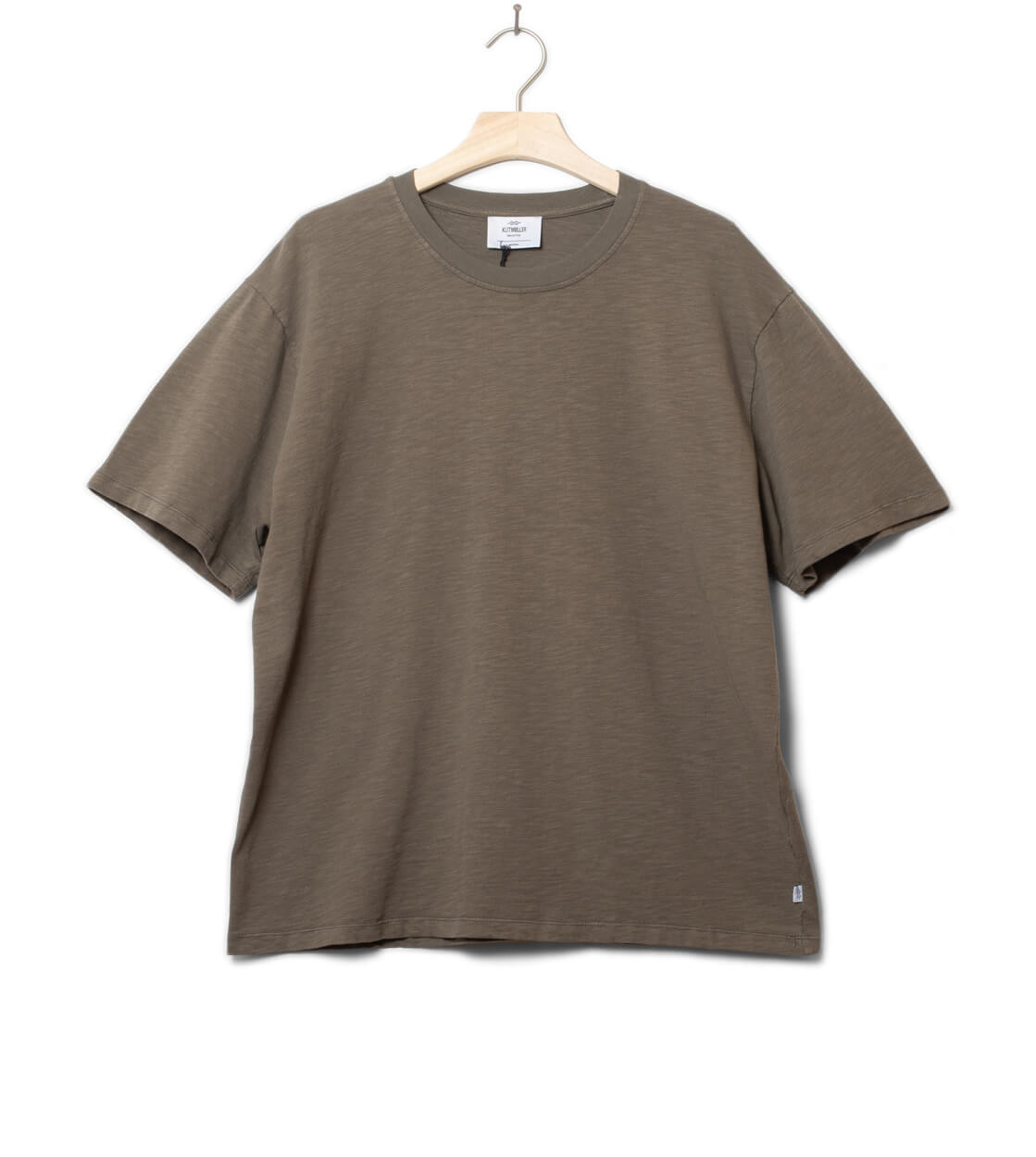 Klitmoller T-Shirt Leon brown taupe