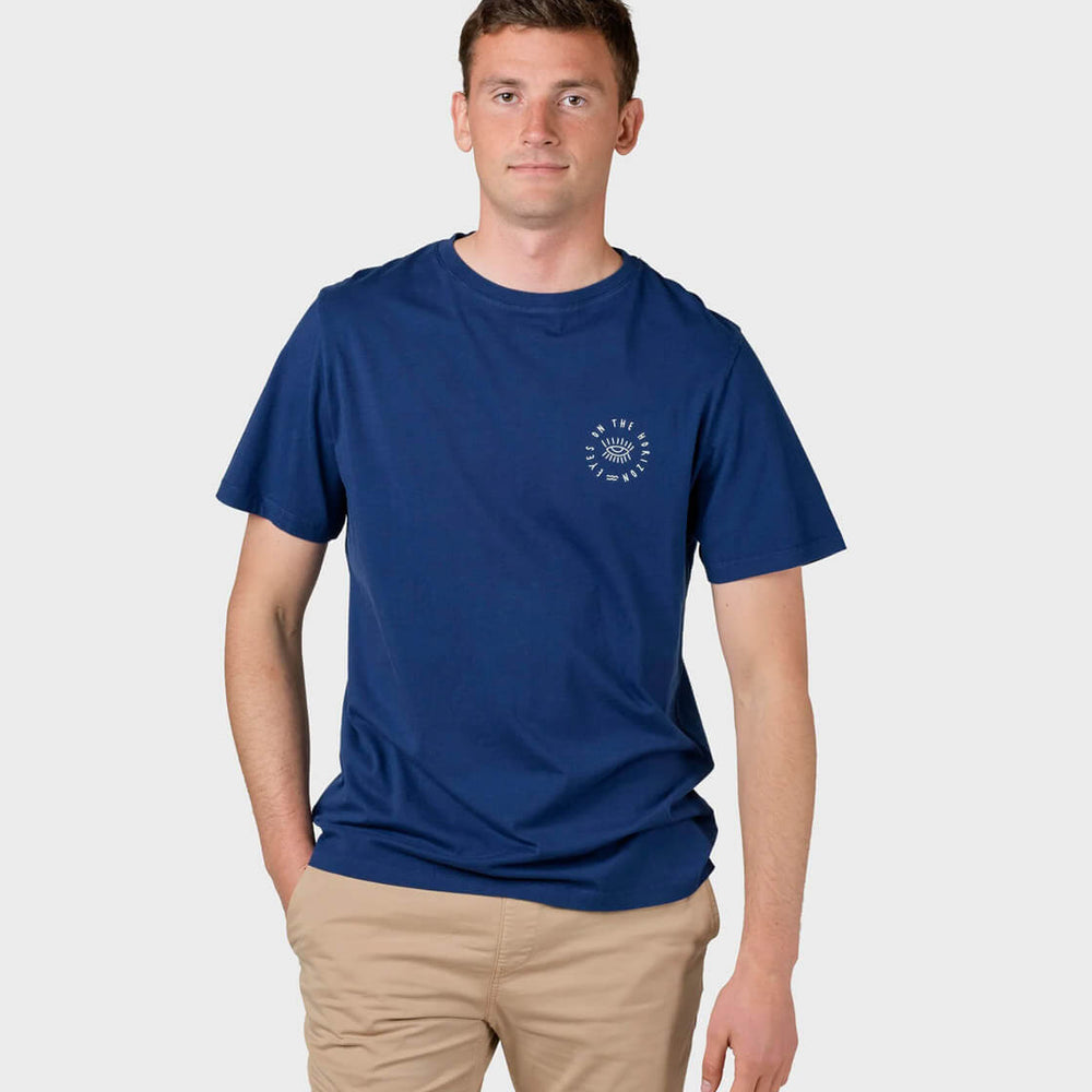 Klitmoller T-Shirt Mico blue ocean