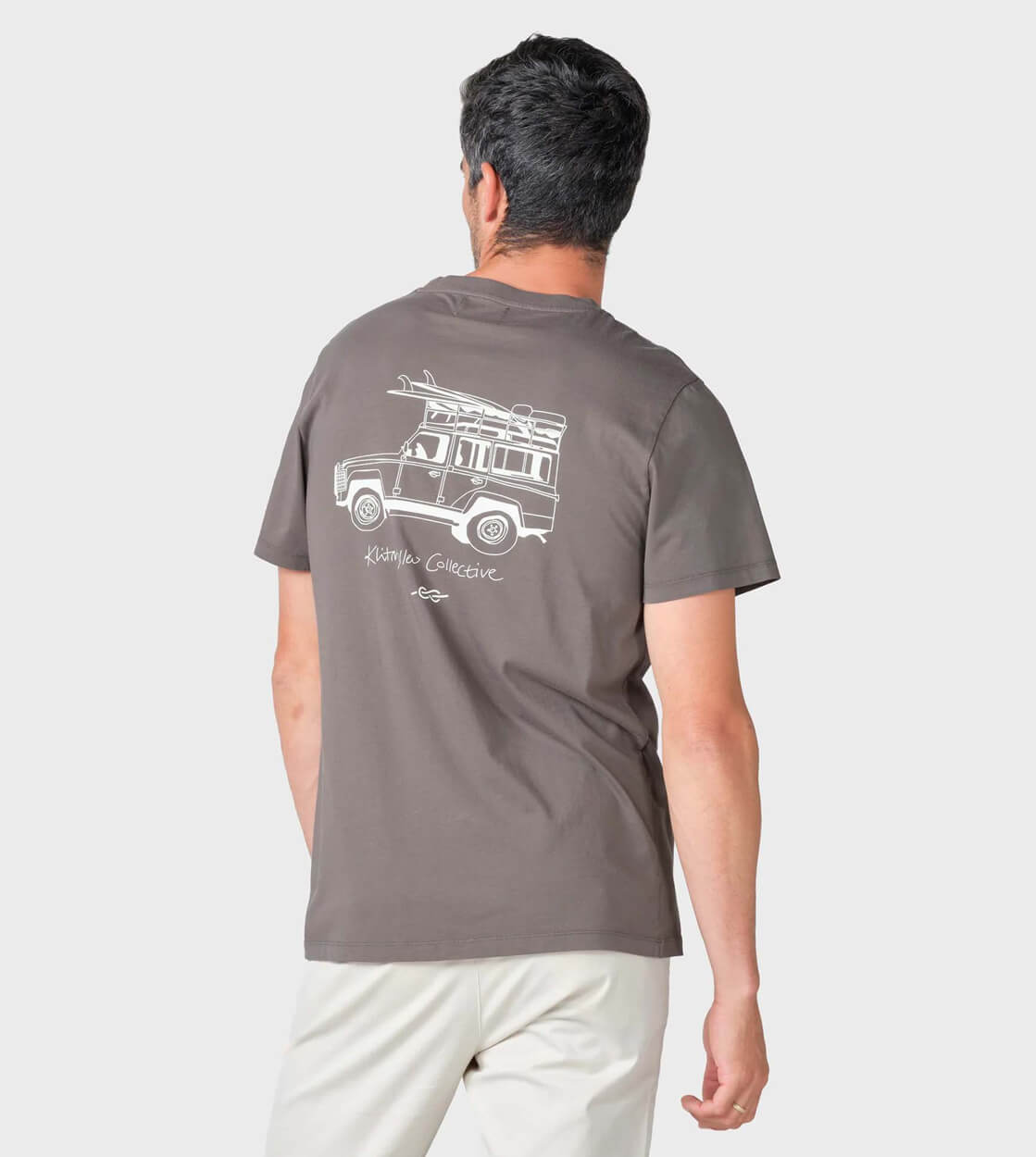 Klitmoller T-Shirt Samuel brown taupe