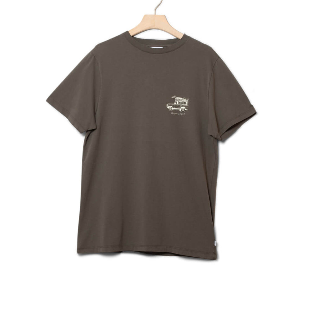 Klitmoller T-Shirt Samuel brown taupe