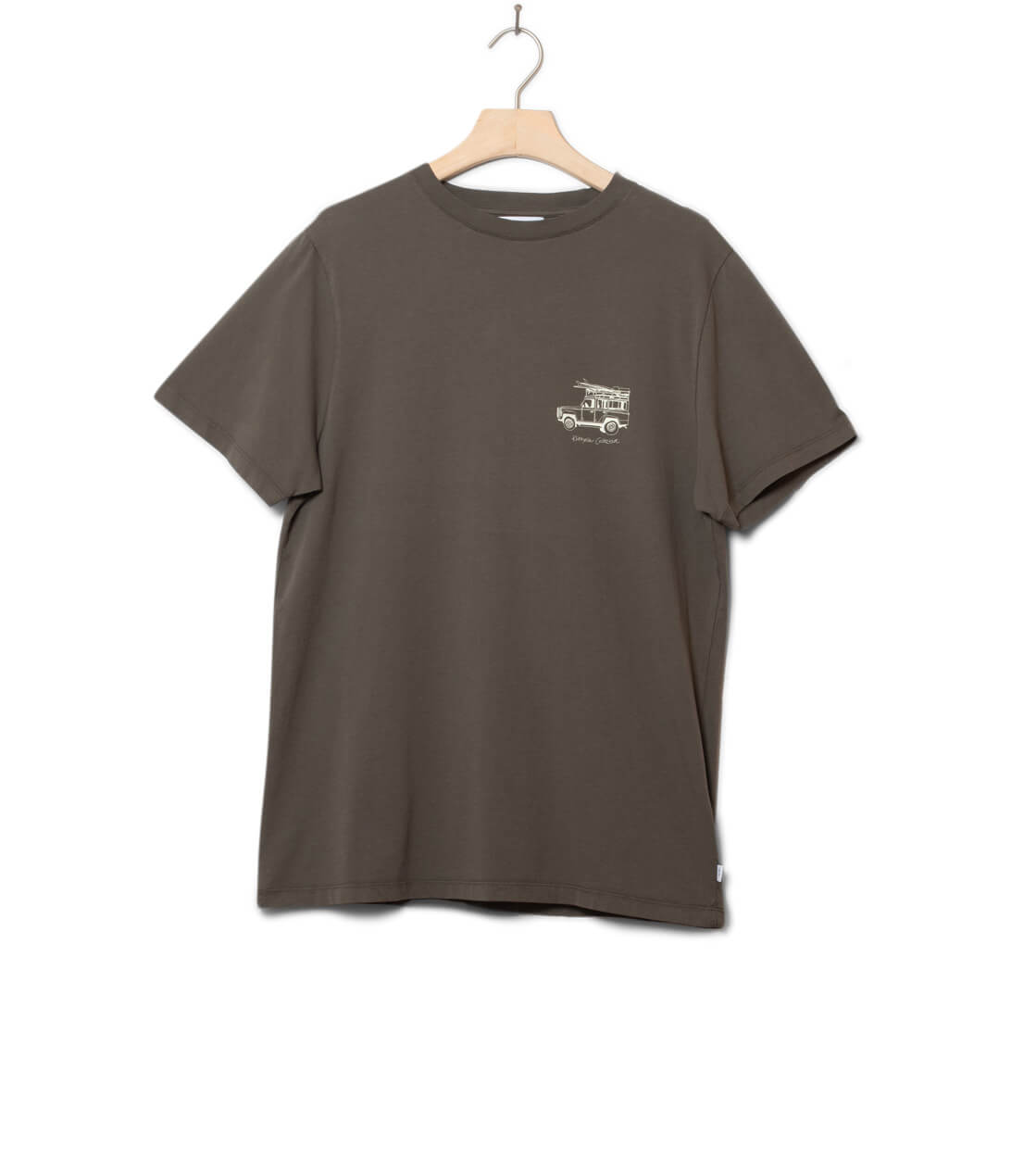 Klitmoller T-Shirt Samuel brown taupe