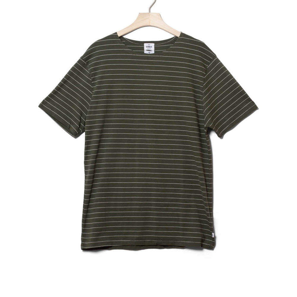 
                      
                        Klitmoller T-Shirt Tom green olive/cream
                      
                    