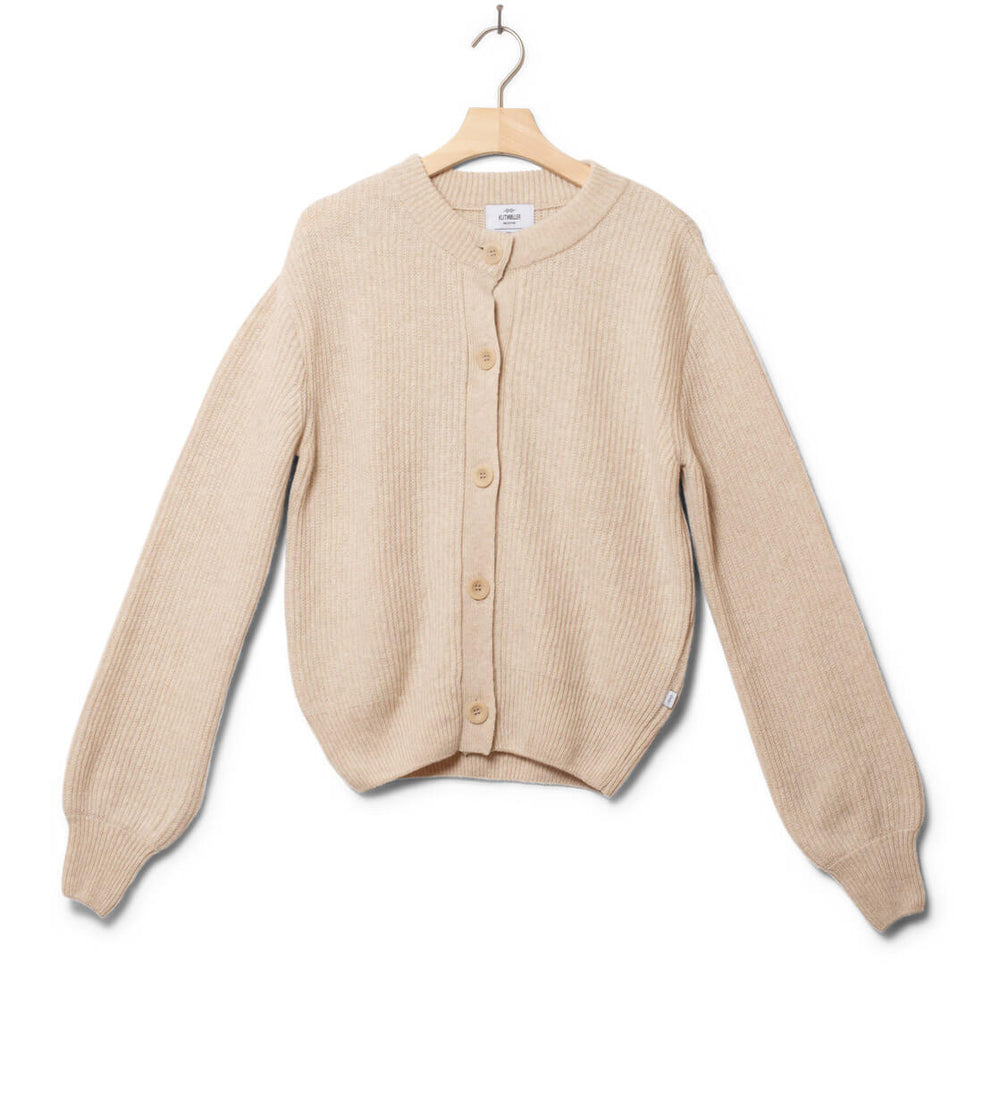 Klitmoller W Cardigan Gerda beige pastel sand