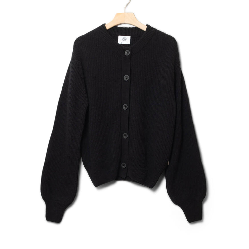 Klitmoller W Cardigan Gerda black
