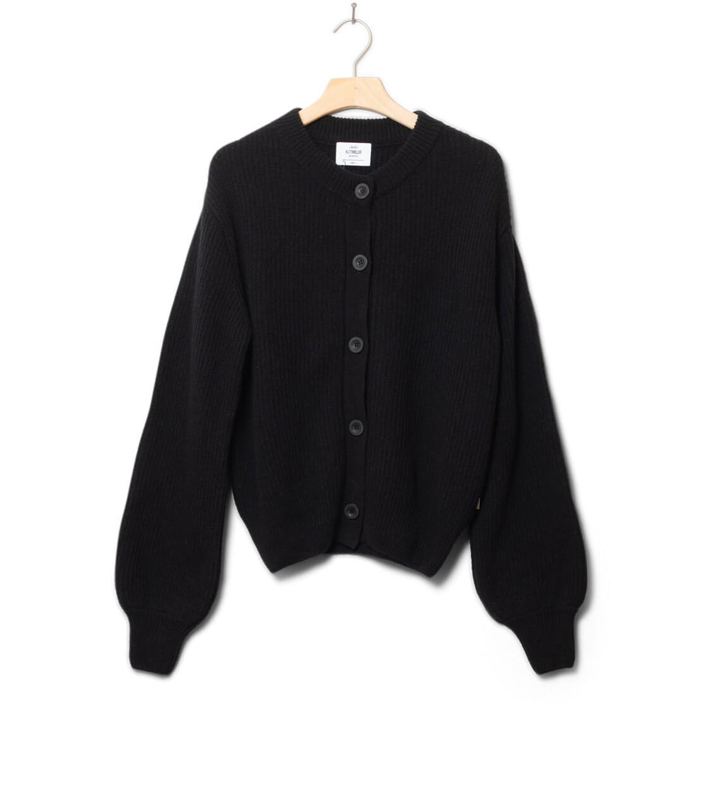 Klitmoller W Cardigan Gerda black