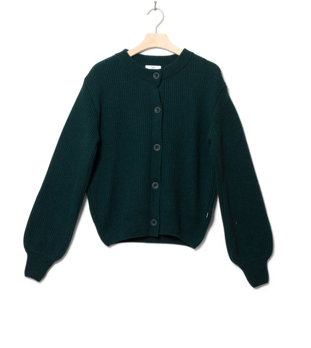 Klitmoller W Cardigan Gerda green moss