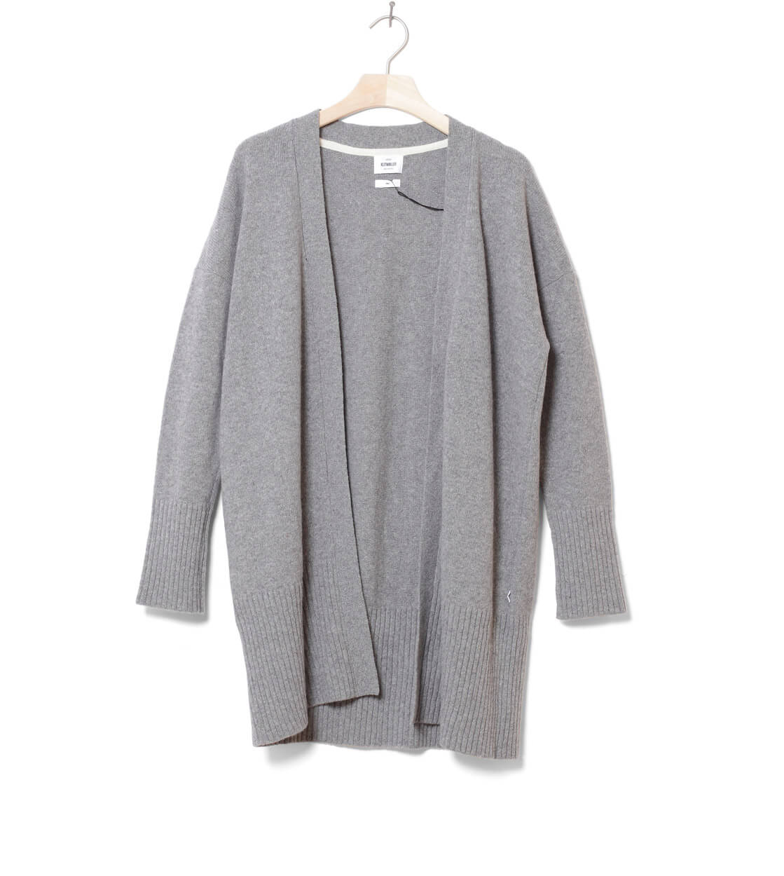 Klitmoller W Cardigan Rosemarie grey light