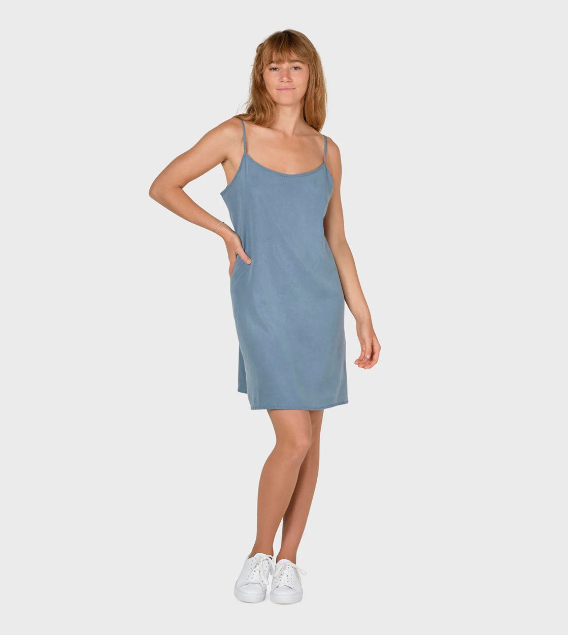 Klitmoller W Dress Manuella Short blue sky