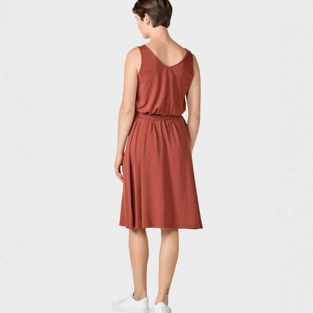 
                      
                        Klitmoller W Dress Misha red terracotta
                      
                    