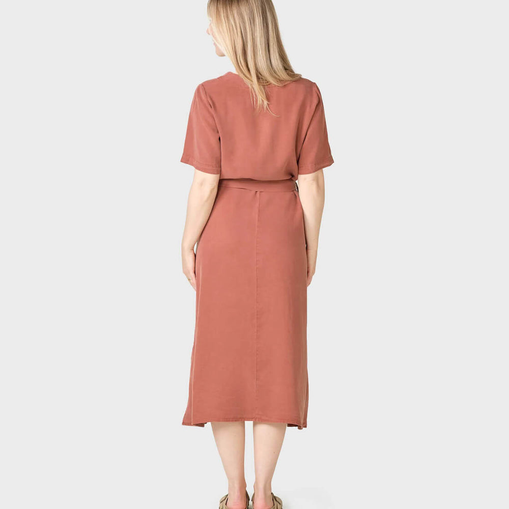 
                      
                        Klitmoller W Dress Pernille red burnt sienna
                      
                    
