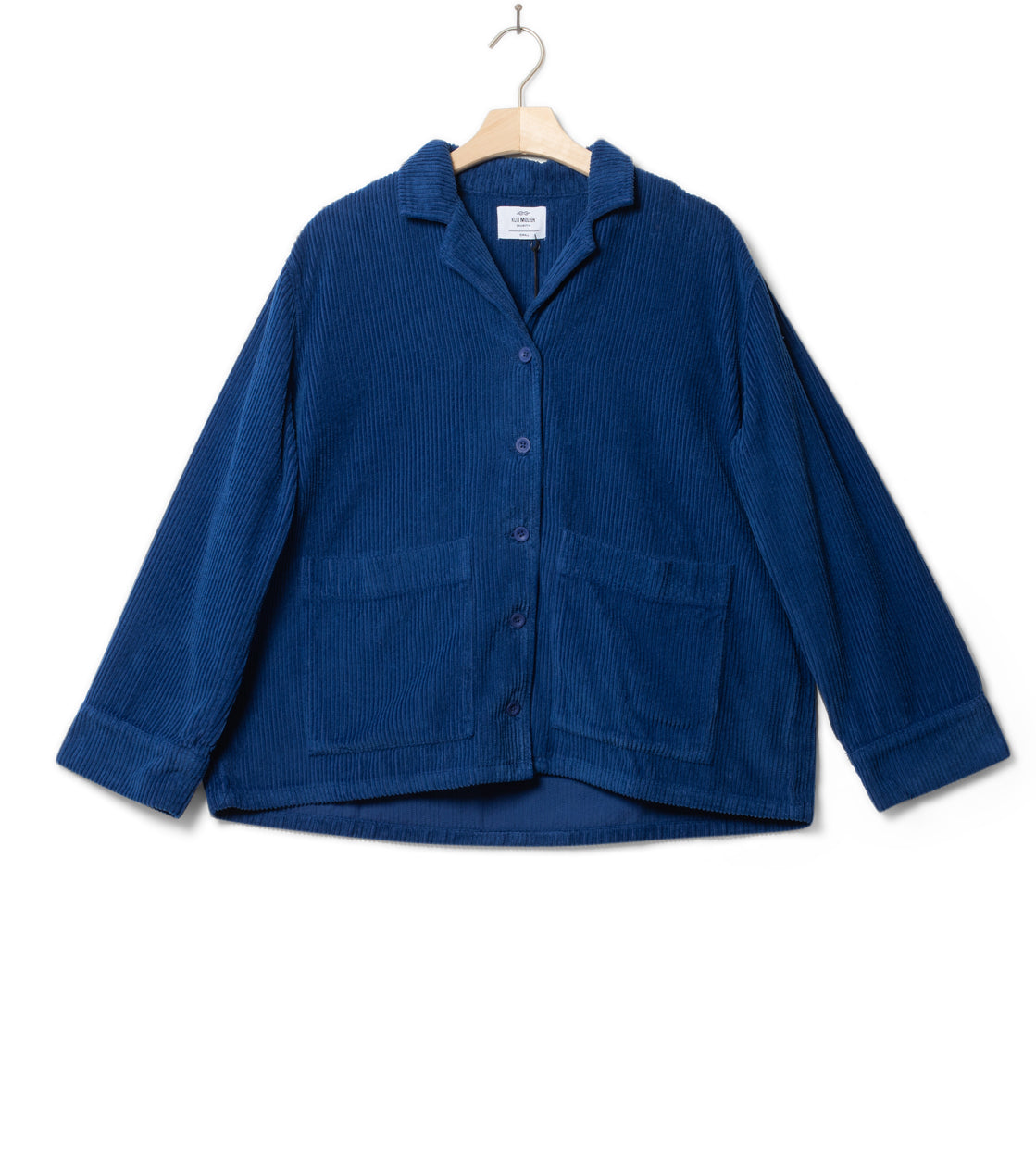 Klitmoller W Jacket Nille Cord blue surf