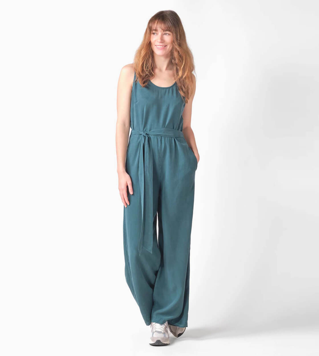 Klitmoller W Jumpsuit Herdis green moss